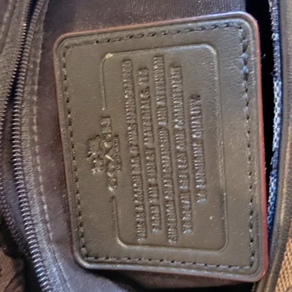 Coach large handbag silver hardware - Picture 10 of 14